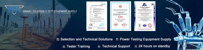 ZXFZ-H taşınabilir 600V 120A Yüksek hassasiyetli jeneratör rotor AC impedans testçisi 15