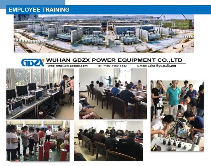 ZXFZ-H taşınabilir 600V 120A Yüksek hassasiyetli jeneratör rotor AC impedans testçisi 20