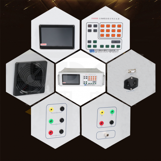 Üç Fazlı Programlanabilir AC Güç Kaynağı DC Yüksek Gerilim Hassas Test Güç Kaynağı 1