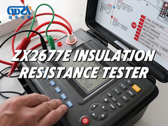 Kapasitans testi için ZX2677E+ Yüksek Voltajlı Dijital Izolasyon Direnci Testçisi