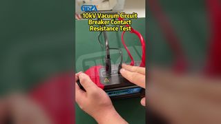 10kV Vakumlu Devre Kesici Kontak Direnci Testi