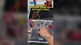 5-50 No-PD AC Dayanım Gerilimi Test Seti Fabrika Testi