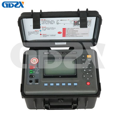 ZX2677E Portatif 10KV Dijital Izolasyon Direnci Testörü LCD Ekranlı Şok Dayanıklı