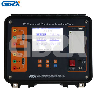 ZX-BC Otomatik Güç Trafosu Test Cihazları / 1-10000 Aralığı Dönüş Oranı Test Ölçer